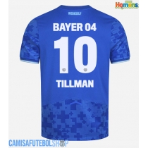 Camisa de time de futebol Bayer Leverkusen Malik Tillman #10 Replicas 3º Equipamento 2025-26 Manga Curta